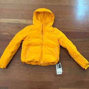 Size 6 lululemon slush hour jacket. Never worn, tags and bag still available.